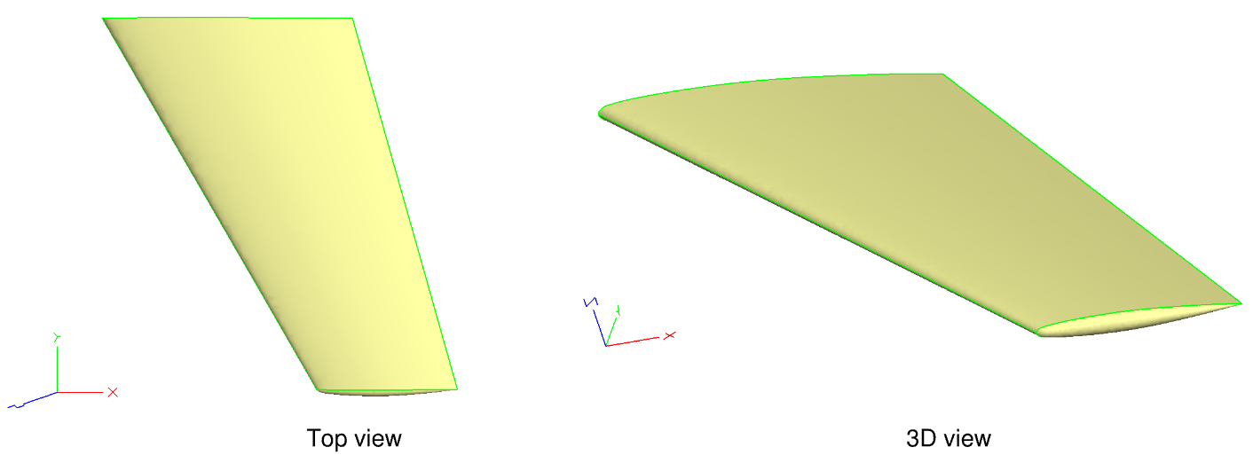 ONERA M6 Wing in ESP