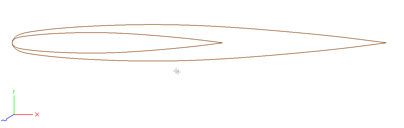 3D Sketches of Root and Tip Airfoils